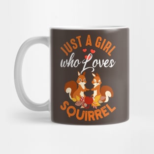 Autumn, Fall Squirrel Mug